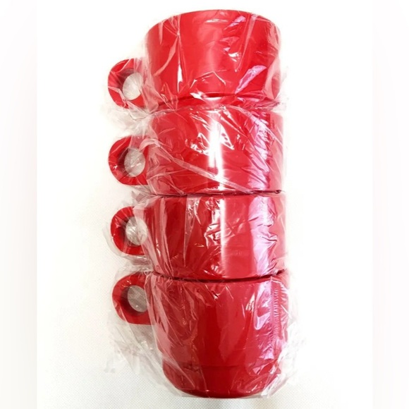 Supreme Stacking Cups Set of 4 Red SS18 LIMITED 100% Authentic. - Picture 6 of 8